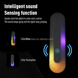 <span class=keywords><strong>RGB</strong></span> trong nhà có thể sạc lại Đèn tường với thiết kế mới điều khiển bằng giọng nói cho phòng khách phòng trò chơi Tính năng năng năng động <span class=keywords><strong>RGB</strong></span> hiệu ứng ánh sáng - Product Image 3