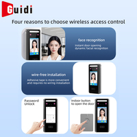 Máquina de Control de Acceso con Pantalla Táctil de 5.5 Pulgadas, Admite Reconocimiento Facial Dinámico, Contraseña y Desbloqueo NFC Móvil