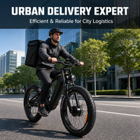 Vélo électrique EB-P2 à double moteur haute puissance 52V1500W+1500W, batterie au lithium 23Ah, pneus larges, en stock aux États-Unis et en Europe