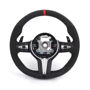 <span class=keywords><strong>M</strong></span> พวงมาลัยหุ้มหนังแบบสปอร์ตสำหรับ BMW F06 F10 F11 F20 F21 F30 F31 F34 M3 F80 M4 F82 M2 X5 E70 E71 E92 E90 - Product Image 1