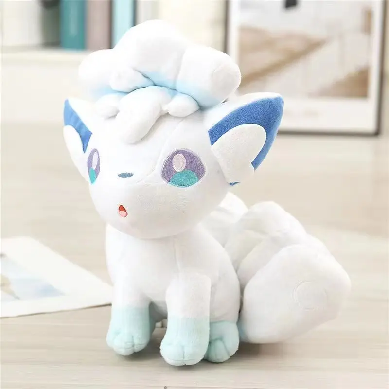 Hot Ice Vulpix Weißes Eis Vulpix Fox Plüsch tier Puppe Vulpix Spielzeug