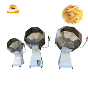 Kommerzielle Speisewürz-Verarbeitungsmaschine Bohne Erdnuss Crisps Saison automatische Snack-Geschmacks-Beschichtungsmaschine