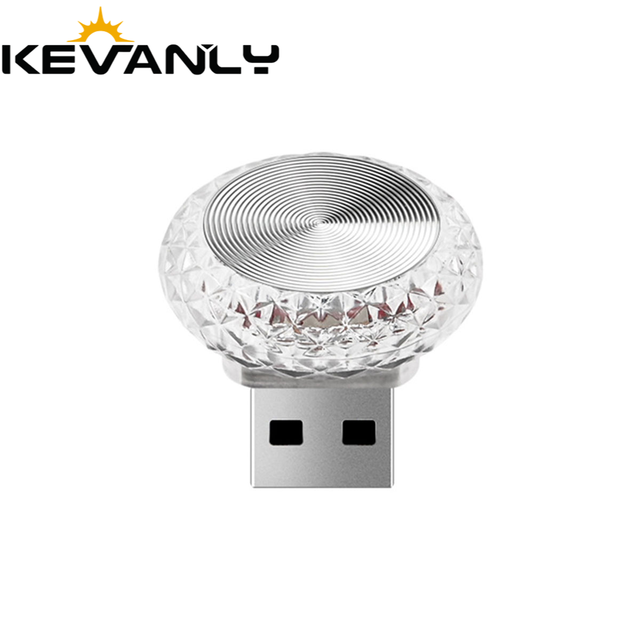 High Quality Super Bright Mini Usb Led Flash Light Micro Usb Led Light for Cars Interior Ambient Light
