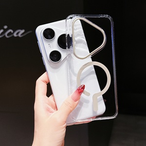 เคสโทรศัพท์มือถือแบบใสกันกระแทกบางเฉียบ ป้องกัน 360 องศา พร้อมเลนส์แม่เหล็ก สำหรับ Huawei Pura 80 Ultra - Product Image 2
