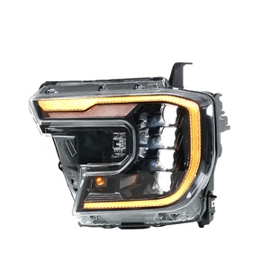 Faros Delanteros LED para Auto 2022-2024, Conjunto de Lentes de Proyector Dinámico, Accesorios Delanteros Nuevos, 6500K, 100W, 12v, 2 Unidades - Product Image 1