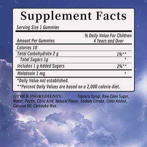 อาหารเสริมเมลาโทนินสกัดยอดนิยม ช่วยเพิ่มสมาธิและช่วยให้นอนหลับสบาย แบบกัมมี่ - Product Image 6