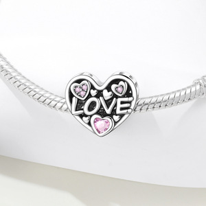 New <b>LOVE</b> beaded original fashion versatile DIY <b>bracelet</b> jewelry pendant for women - Product Image 2