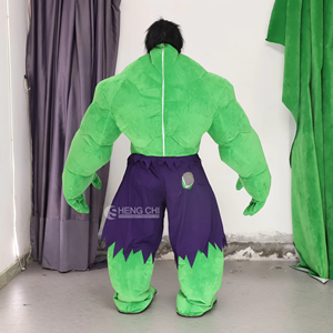 Shengchi คอสตูมมาสคอตตัวใหญ่ผ้ากำมะหยี่พองได้สำหรับผู้ใหญ่ชุดมาสคอตงานปาร์ตี้ชุดตัวการ์ตูน - Product Image 3