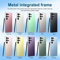 Teléfono Celular Inteligente S24 Ultra 5G con Cámara Cuádruple de 108MP y Procesador MTK para Compartir en Redes Sociales