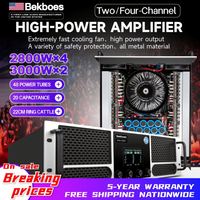 Amplificateur de puissance audio professionnel Bekboes Factory Wholesale 2*1500W Classe H 2U 2 canaux