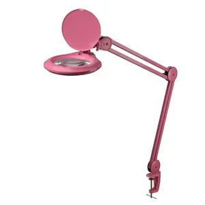 Nail Art Equipment Estheticians Tattoo Lashes Magnifier Lamp Nail Enhancement Table With Stand For Beauty Body Art