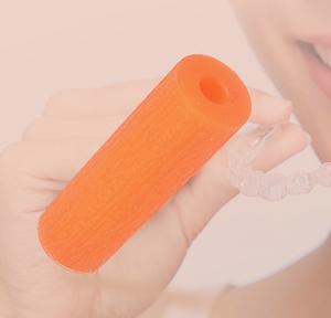 Correction des dents orthodontique bâton à main Chewie aligneur sièges Silicone aligner Chewies avec bâton de poignée <span class=keywords><strong>pour</strong></span> aligneurs transparents - Product Image 6