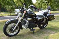 Moteur sans balais CC 3000W en gros, motos électriques de croisière 72V, cyclomoteur
