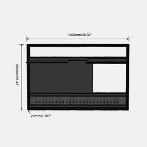 Étagère de rangement flottante moderne et polyvalente, accessoires de <span class=keywords><strong>cuisine</strong></span>, organisateur mural pour la maison et la <span class=keywords><strong>cuisine</strong></span> - Product Image 2