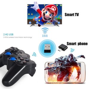 Economic 2.4G <span class=keywords><strong>Joystick</strong></span> inteligente <span class=keywords><strong>Android</strong></span> Gamepad OTG conversor sem fio com conexão BT compatível para PC e jogos multi-dispositivo - Product Image 4