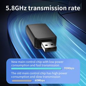 Adaptateur CarPlay intelligent SIXWGH 5G WiFi avec puce V851S, Dongle USB Android Auto Plug&Play, Contrôle via application OEM pour écran d'affichage de voiture, maison et <span class=keywords><strong>garage</strong></span> - Product Image 2