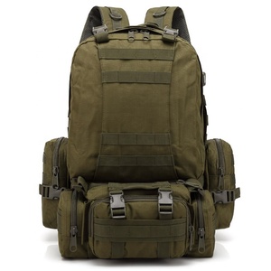 LUPU – <span class=keywords><strong>sac</strong></span> à dos tactique imperméable de 9 couleurs de 50L, <span class=keywords><strong>sac</strong></span> à dos de camping de sport en polyester - Product Image 4