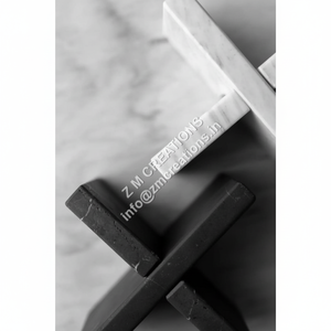 Meilleure vente Serre-livres en marbre bureau décoration de la maison accessoires idées de cadeaux d'affaires faits à la main dernière conception serre-livres Style américain - Product Image 1