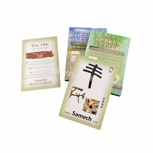 Tarjetas Educativas de Alfabeto de Doble Cara con Letras y Números Grandes, Duraderas, Ecológicas, con Logotipo Bordado Personalizado - Product Image 3