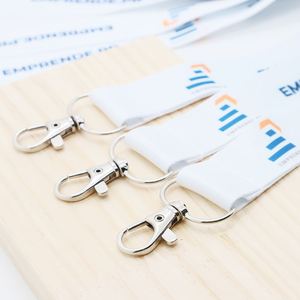 Lanyard Heat Transfer Printing Logo Business Entrepreneur Event Conference Badge Holder Breakaway Polyester Lanyard - Product Image 2