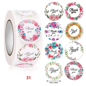 Valentine's Day Papier Paper Stickers Custom Size Candle Craft Decals for Advertising Promotion and Gift Packaging Labels