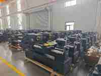 Máquina de torno horizontal del CNC de la cama plana del control CK6150 de GSK para la fabricación resistente
