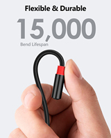 Cable USB a Tipo-C SUNGUY de 18W, Cables de Carga Rápida, Cable de Datos USB, Cargador de Teléfono