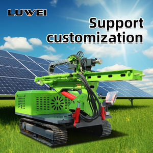 سائق كومة ثابتة هيدروليكية قوية مع مسارات قبضة قوية يمكن أن تعمل بشكل مستقر في التضاريس المنحدرات مطرقة كومة سائق - Product Image 2