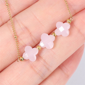 Thanh Lịch Tinh Tế thép không gỉ vàng-săn chắc màu hồng cánh hoa hợp thời trang Bangle hàng ngày Ân Sủng thời trang chuỗi và liên kết bangles - Product Image 6