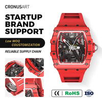 Montres de sport de luxe légères pour hommes Montres mécaniques automatiques ultra-légères Montres pour hommes tendance d'affair