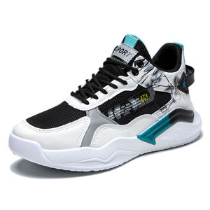 Zapatillas de Skate de Caña Alta para Hombre con Cordones, Diseño Geométrico, Nuevas, Suela Blanda Antideslizante, Versátiles, Estilo Athleisure, Tallas 39-44 - Product Image 5