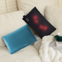 Oreiller de massage infrarouge Boncare pour le cou et le dos avec couverture multi-zones (tête, épaules, taille, fesses) CE