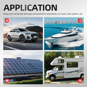 Barre omnibus en cuivre 600A 12V avec 6 goujons de borne de 3/8 po, certifiée RoHS et CE, pour blocs de distribution de batterie marine, automobile et solaire - Vente en gros - Product Image 6