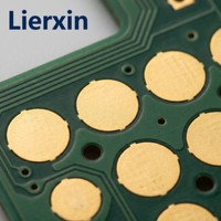 Haut-parleur Lierxin LEX-BT-SPEAKER ENIG FR-4 Tg150 1.2mm 2oz en cuivre, carte mère d'amplificateur de classe D, PCB 4 couches, BT 5.3, stéréo TWS