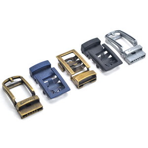 Carosung-hebilla de cinturón grabada con logotipo personalizado para hombre, cinturones de cuero, hebillas de cinturón nuevas de moda - Product Image 1