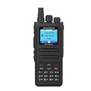 جهاز اتصال لاسلكي Baofeng DMR DM-1701A مفتوح مع نظام GD77 مثبت، وضع مزدوج تناظري ورقمي من المستوى 1+<span class=keywords><strong>2</strong></span>، فتحة زمنية مزدوجة، راديو هام طويل المدى - Product Image 1