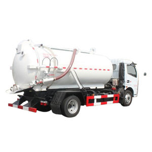 Camión de succión de aguas residuales multifuncional, transmisión manual, combustible diésel, bueno para limpiar - Product Image 5