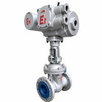 Vanne à opercule électrique robuste en acier moulé, style Su, norme nationale Z941H, pour machines industrielles et secteurs pétrochimiques