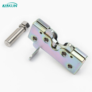 Heavy duty R4-Rotary chiusure piastra piatta in metallo fibbia di montaggio fibbia per porta serratura a gancio per scatola di sollevamento montata lateralmente - Product Image 2