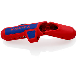 KNIPEX 16 95 01 SB ErgoStrip Herramienta universal para pelar cables para usuarios diestros 135 mm - Product Image 1