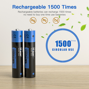 Batería recargable de <span class=keywords><strong>litio</strong></span> <span class=keywords><strong>AAA</strong></span> de larga duración1.5V 1100mAh de alta capacidad para juguete - Product Image 2