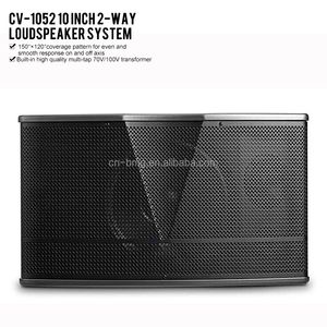 Altavoz de karaoke de CV-1052, sistema de altavoces de rango completo, de <span class=keywords><strong>10</strong></span> pulgadas, 2 vías, CV 1052, profesional - Product Image 2