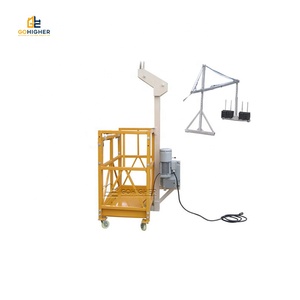 Plateforme suspendue monoplace ZLP250 <span class=keywords><strong>en</strong></span> acier galvanisé à chaud <span class=keywords><strong>pour</strong></span> le nettoyage de façades <span class=keywords><strong>en</strong></span> <span class=keywords><strong>hauteur</strong></span> - Product Image 3