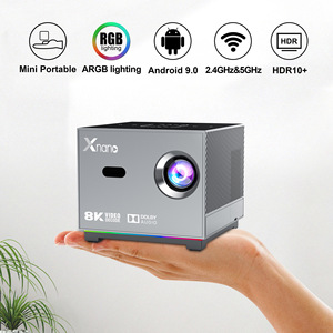 Proyector Inteligente Android 9.0 WiFi 720P HD Mini Portátil, Cine en Casa, Video para Exteriores, Compatible con RGB - Product Image 4