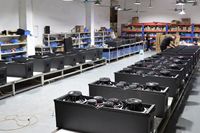 Sistema de Altavoces Line Array Activo Impermeable de Aleación de Aluminio CV4054 para Presentaciones y Discursos