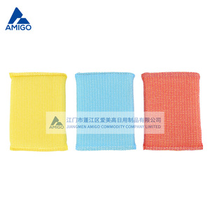 Estropajos angulares de colores Amigo, rectangulares, de doble cara, para limpiar ollas y sartenes de cocina - Product Image 5