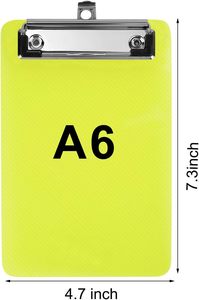 Clipboard A6 dễ thương Túi bảng ghi nhớ sinh viên lớp học văn phòng vật tư văn phòng bác sĩ phòng ăn Lưu ý nẹp - Product Image 3