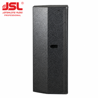 Système audio professionnel à double caisson de basses de 15 pouces pour sonorisation en direct et événements