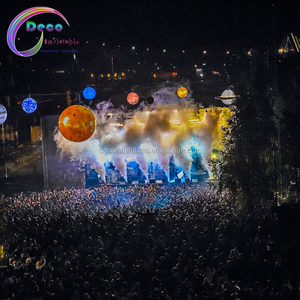 Nhà Máy Giá Trái Đất, Sao Hỏa, Sao Thổ Hệ Thống Năng Lượng Mặt Trời Chín Quả Bóng Hành Tinh/Khổng Lồ Hành Tinh Bơm Hơi Với Ánh Sáng LED - Product Image 2