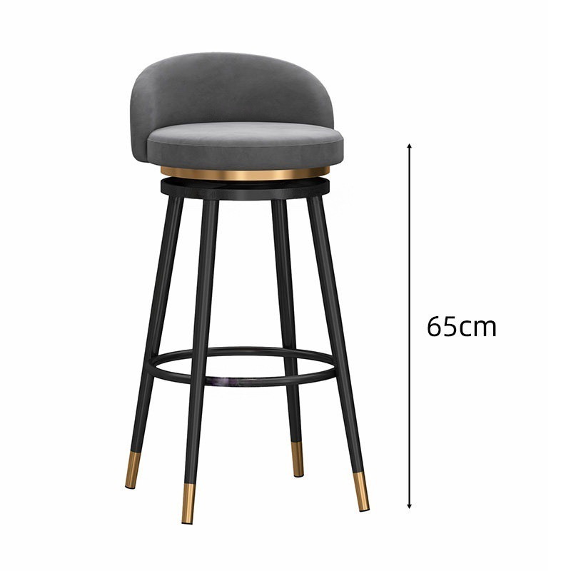 Jambe gris-noir